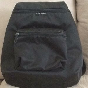 Kate spade black backpack nylon